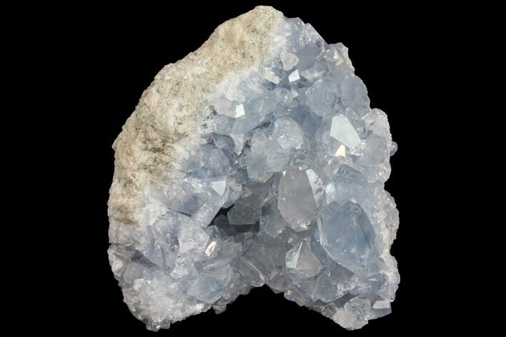 Sky Blue Celestine (Celestite) Crystal Cluster - Madagascar #139416